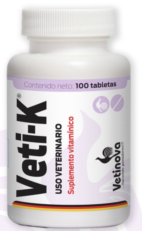 Veti-K 100 Tabletas Vetinova