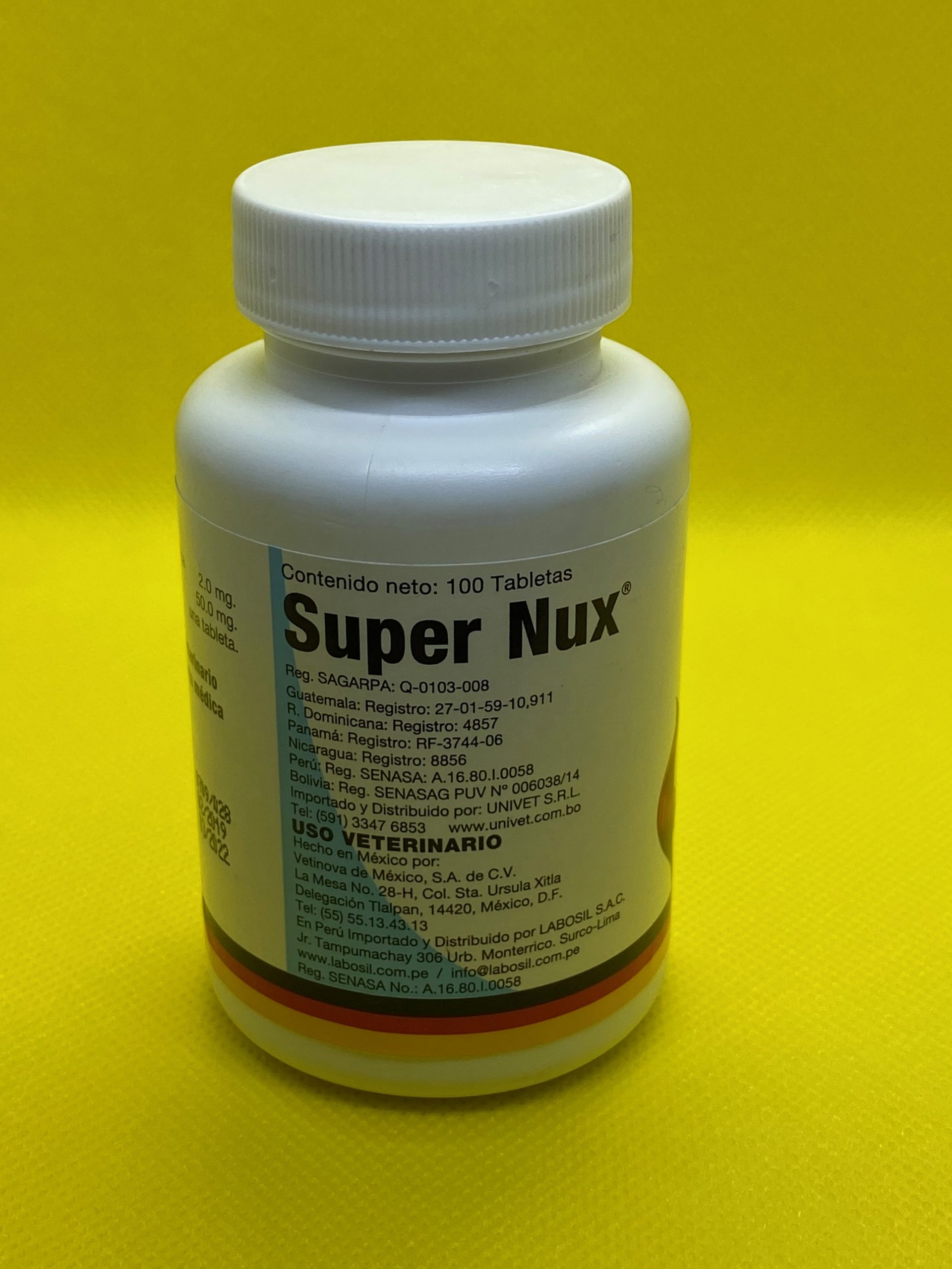 Super Nux 100 tabletas Vetinova - Image 2