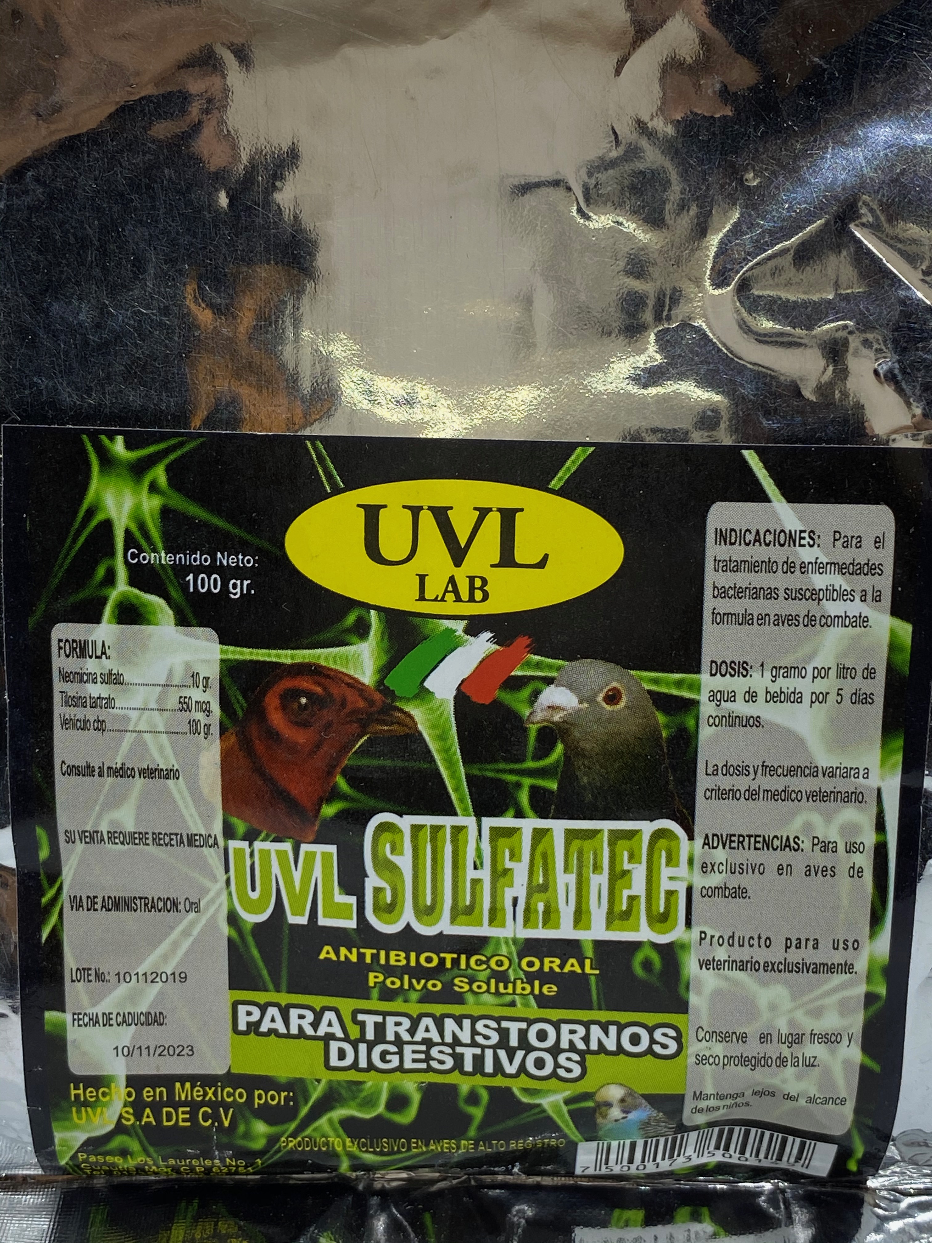UVL Sulfatec 100 gram 