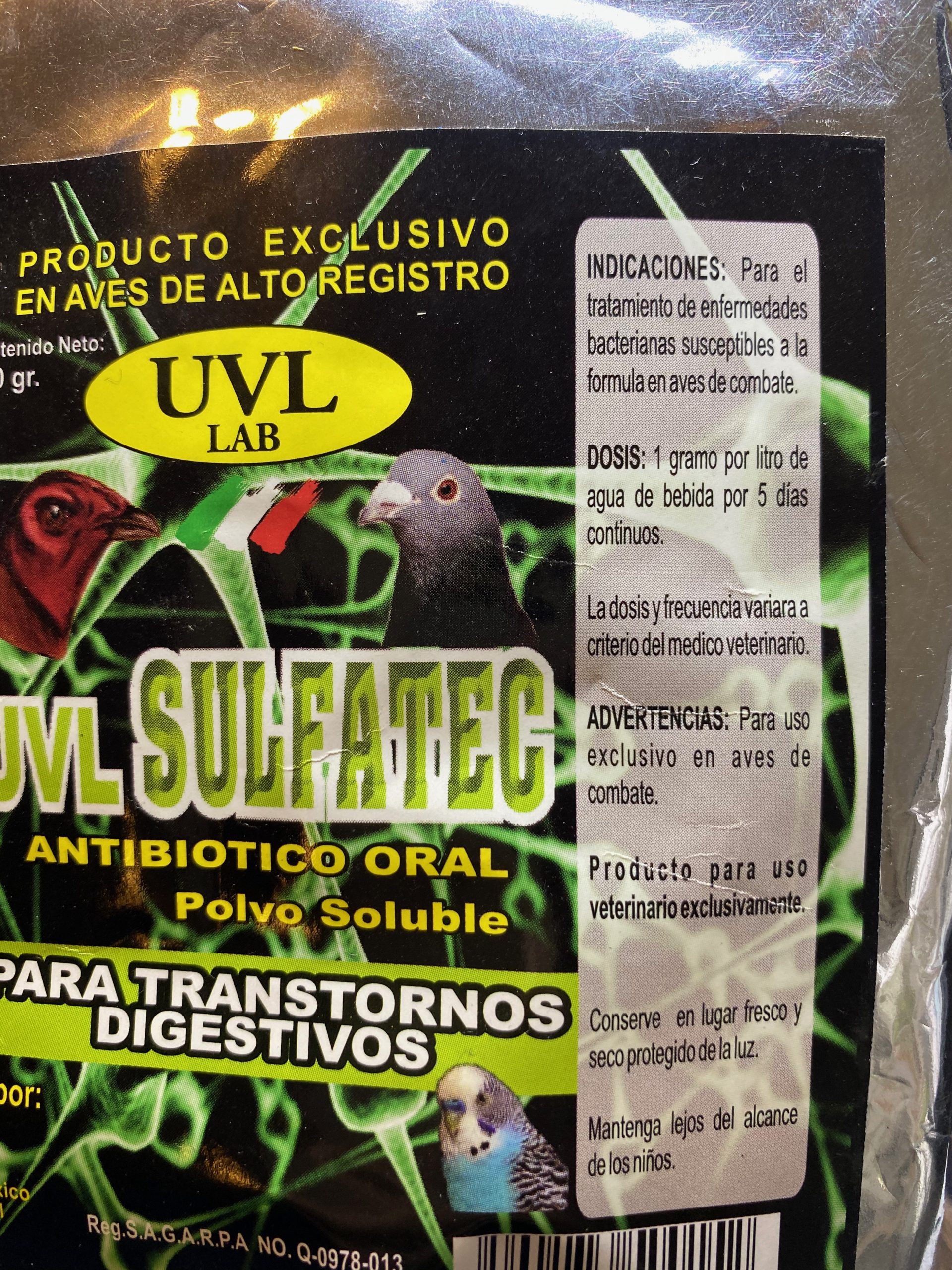 UVL Sulfatec 500g POLVO - Image 3