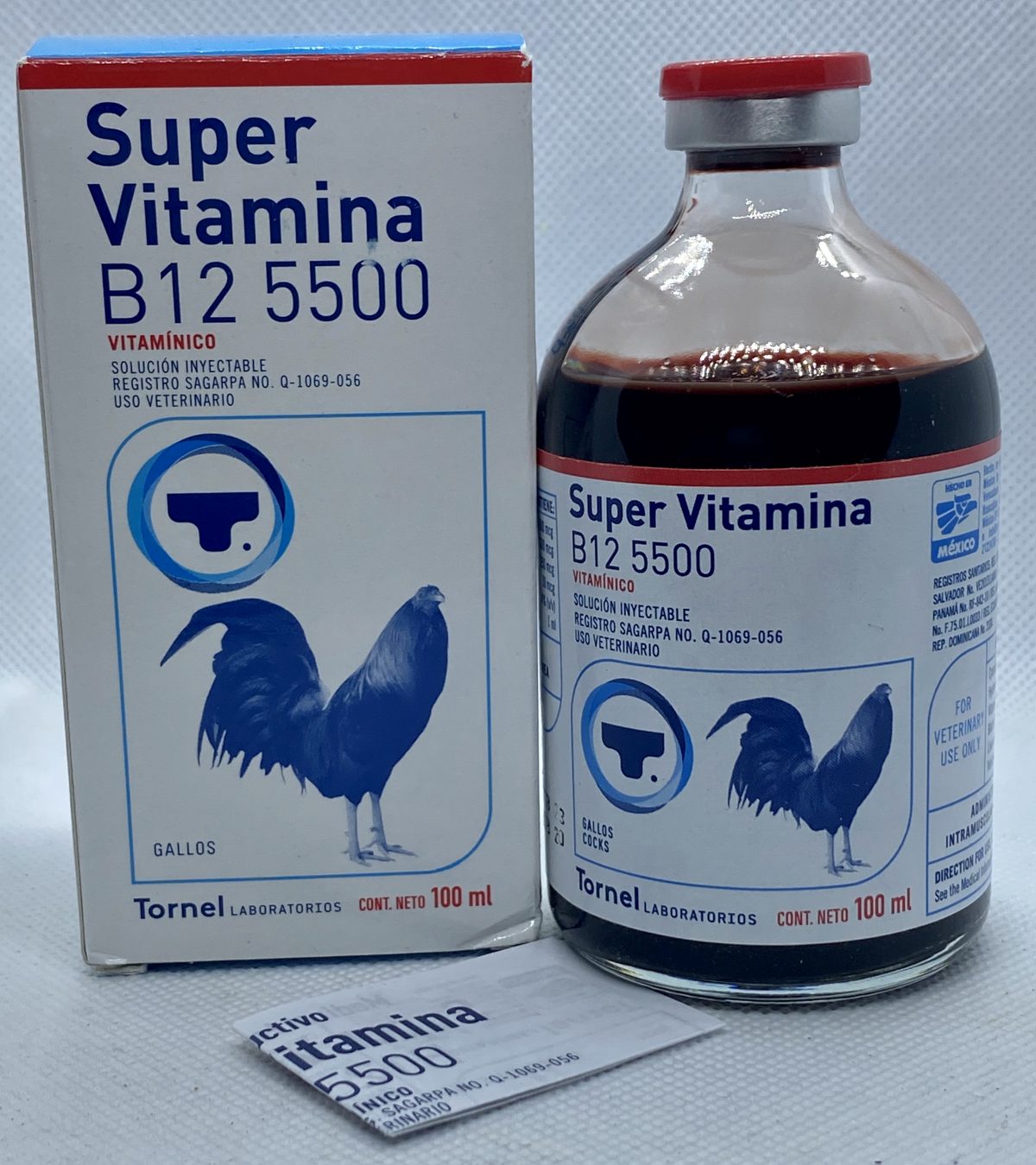 Super Vitamina B12 5500 100ml. TORNEL Productos para gallos