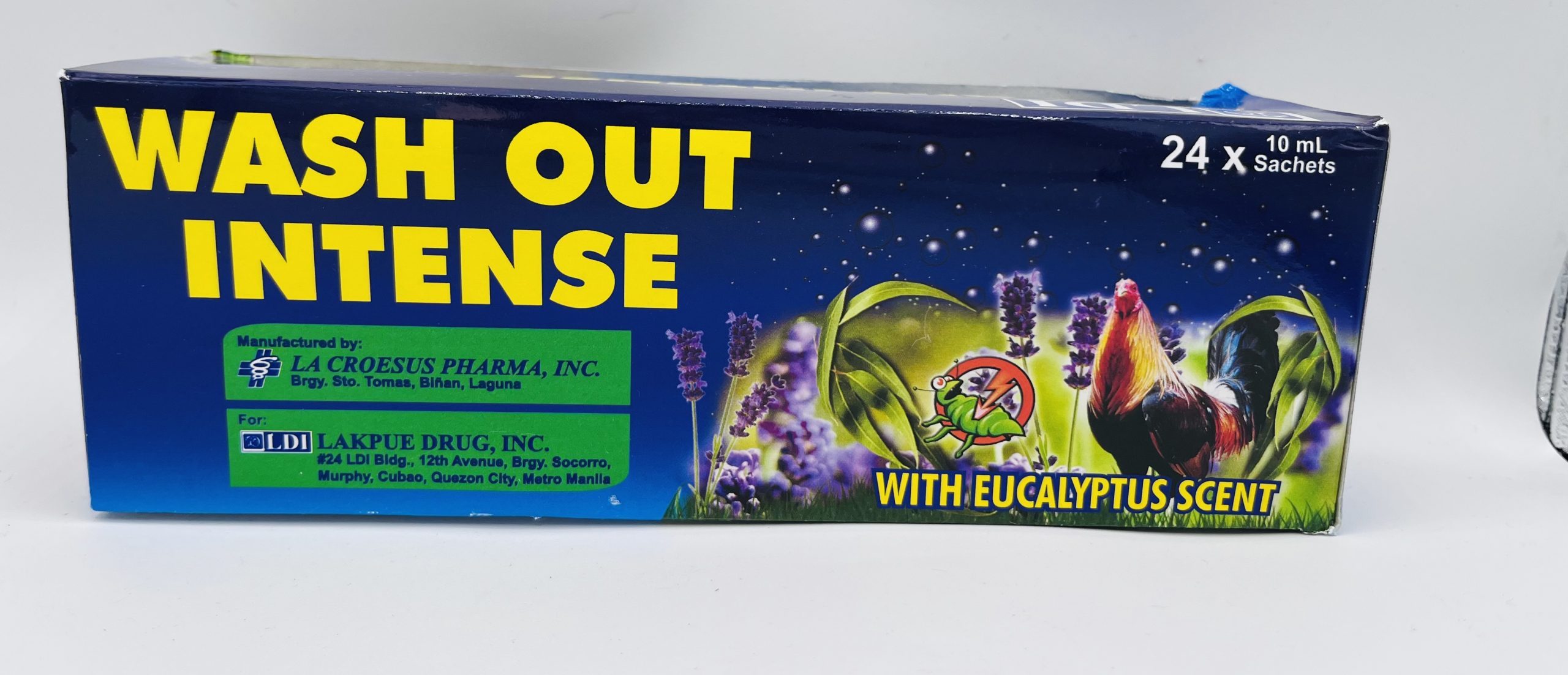 Wash Out Intense 24 sachets shampoo